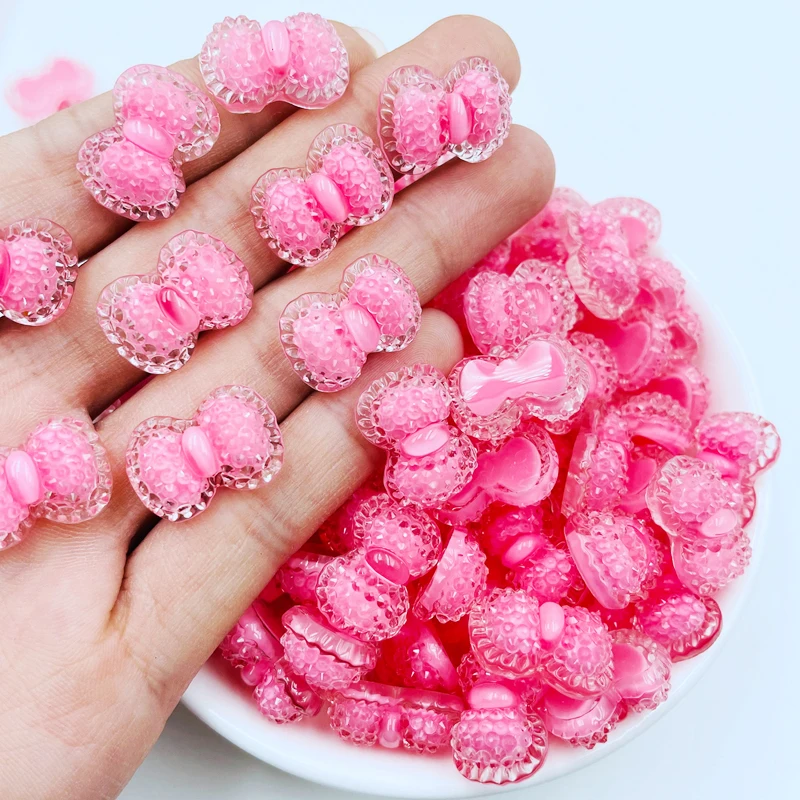 10 шт. новые милые Мультяшные блестящие мини-бабочки стыковка плоские кабошоны из