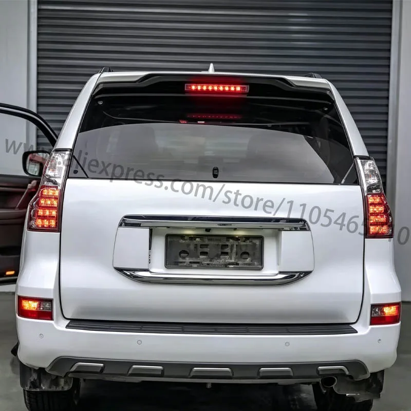 Фото Для Lexus GX400, GS460 2010-2021 годов: обновленный спойлер, задний диффузор, комплект обвеса №5