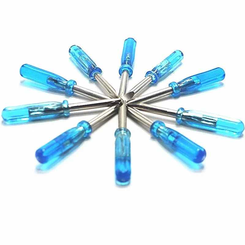

10PCs Tools 3mm Cross and Straight Small Screwdriver Miniature Disassembling Machine Screwdriver Sets