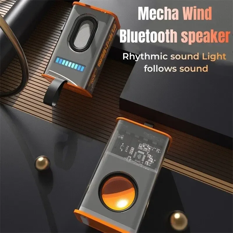 VYOPBC Мини-динамик Bluetooth прозрачный