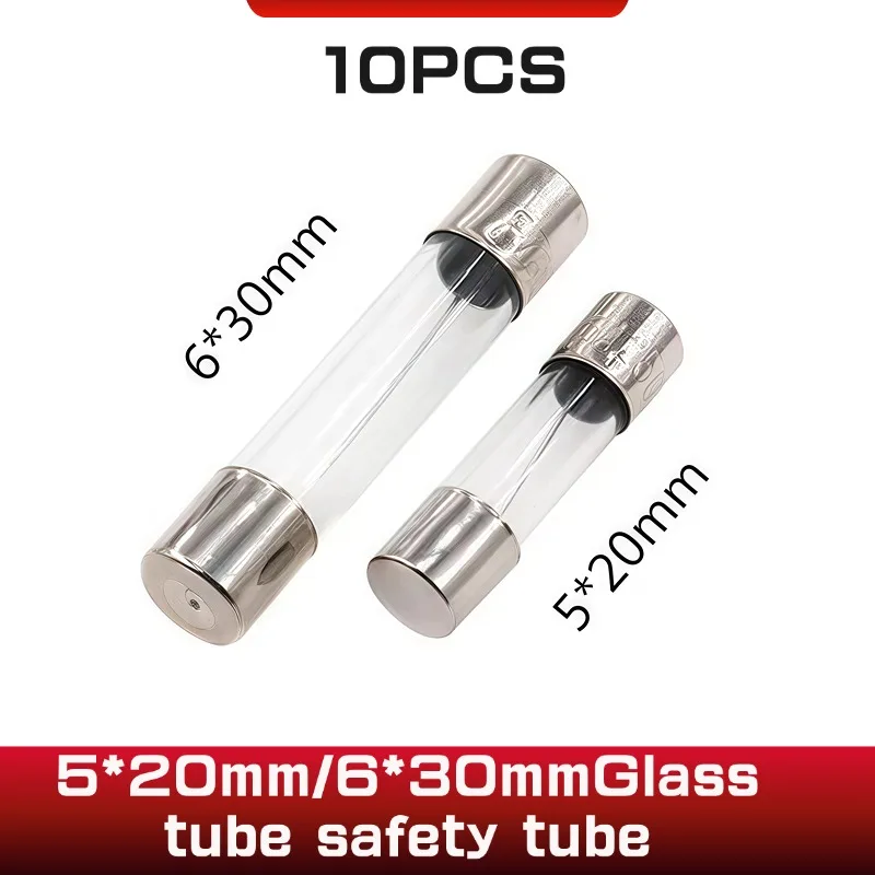 Стеклянные предохранители 5*20 6*30 250В