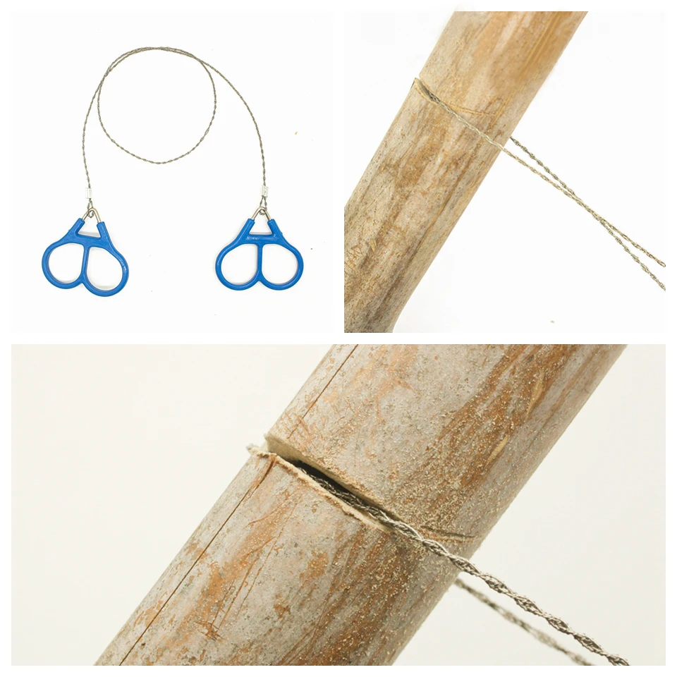 

Портативная проволочная пила из нержавеющей стали, универсальная аварийная пила для выживания, режущая машина для охоты, кемпинга, походов,...