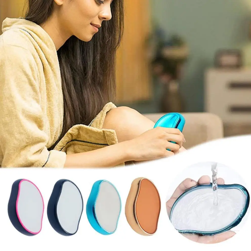 

Physical Crystal Hair Eraser Remover For Leg And Hand Hair Removal Painless Safe Epilator Easy Cleaning Reusable Body Beauty