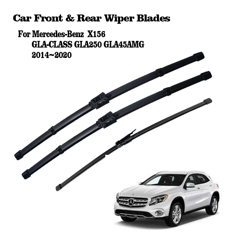 

Car Wiper Blades for Mercedes Benz GLA CLASS X156 GLA250 GLA45AMG 2014~2020 Front Windscreen Wipers Car Accessories 2019 2018