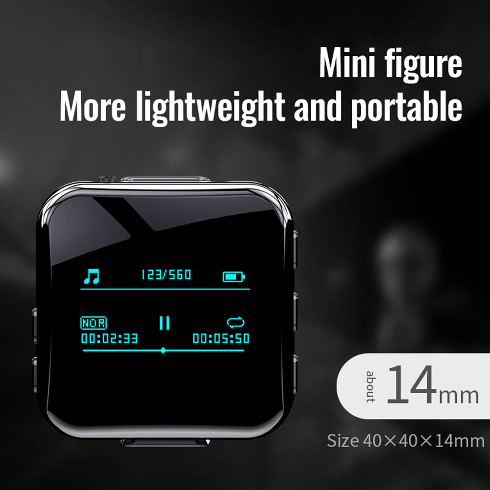 ZK30 MP3-плеер с шумоподавлением высокой четкости Hi-Fi считыватель электронных книг AI