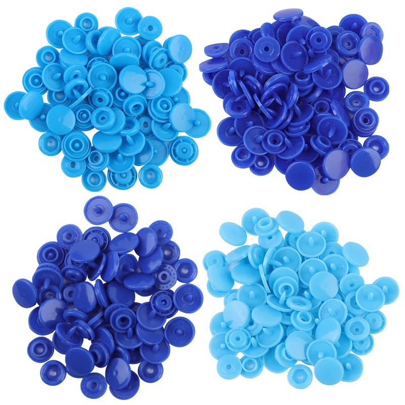 

20Sets KAM Round Snap Buttons Plastic Fasteners Press Buttons For Baby Clothes High Quality Buttons For DIY Crafts