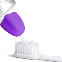 self closing toothpaste cap silicone toothpaste cap for bathroom toothpaste saver home oral cleaning gadged lids self sealing