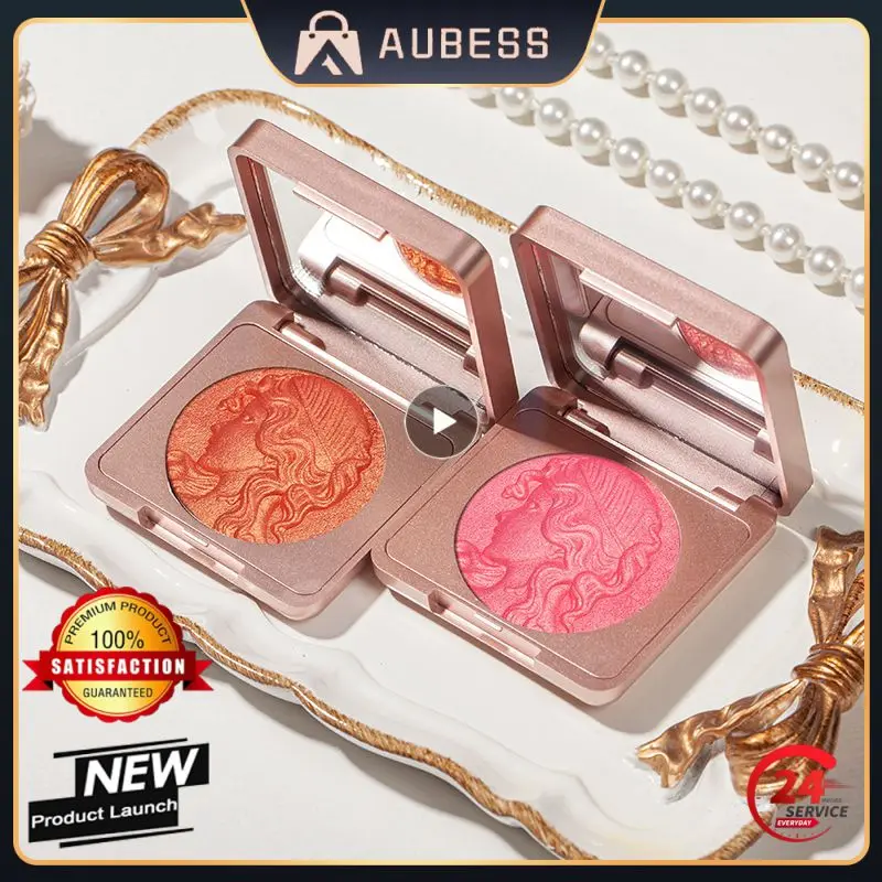 

2 Color Peach Blush Pallete Face Blush Mineral Cream Shining Blusher Lasting Face Red Shadow Cosmestics Powder Face Makeup TSLM2