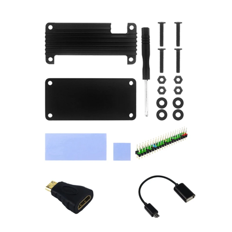 

Aluminum Heatsink For Raspberry Pi Zero Universal Heatsink Shell Fast Heat Dissipation For Raspberry Pi Zero W Zero 2W