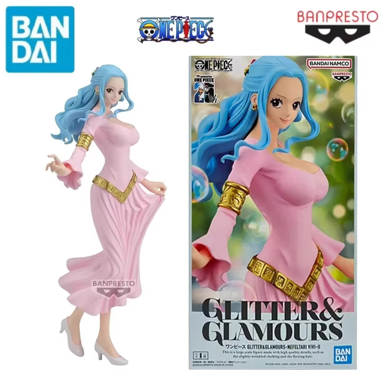 Фото Специальное предложение: В наличии 100% оригинальные фигурки Bandai Banpresto Glitter Glamours Nefeltari Vivi-2 Shirahoshi, аниме-фигурки, игрушки для детей №5