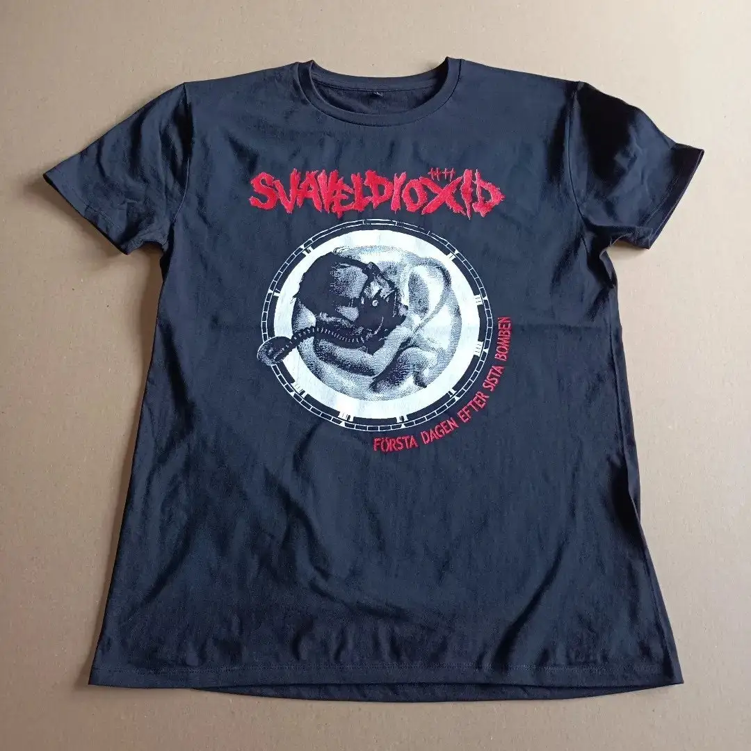 Футболка в стиле панк с изображением корочки диоксида F Rsta Sweden D Beat