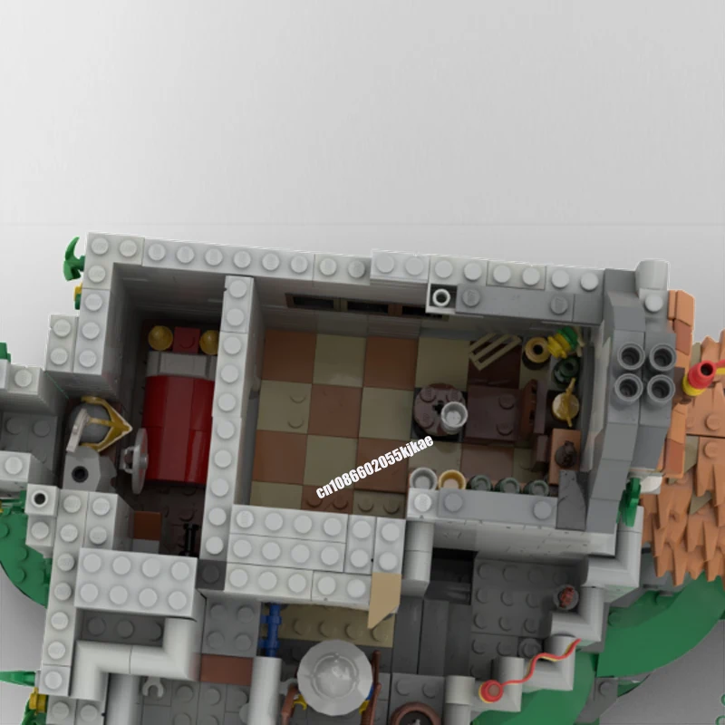 4230 шт. европейская средневековая модель касте льва креативные идеи ретро детская