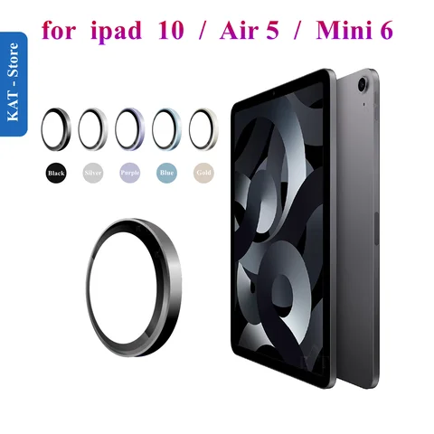 1 шт. Защита объектива камеры для Ipad 10 / Air 5 / Air 4 10,9 Mini 6 8,3 дюймов 2022 рамка для задней камеры Защитная искусственная Обложка