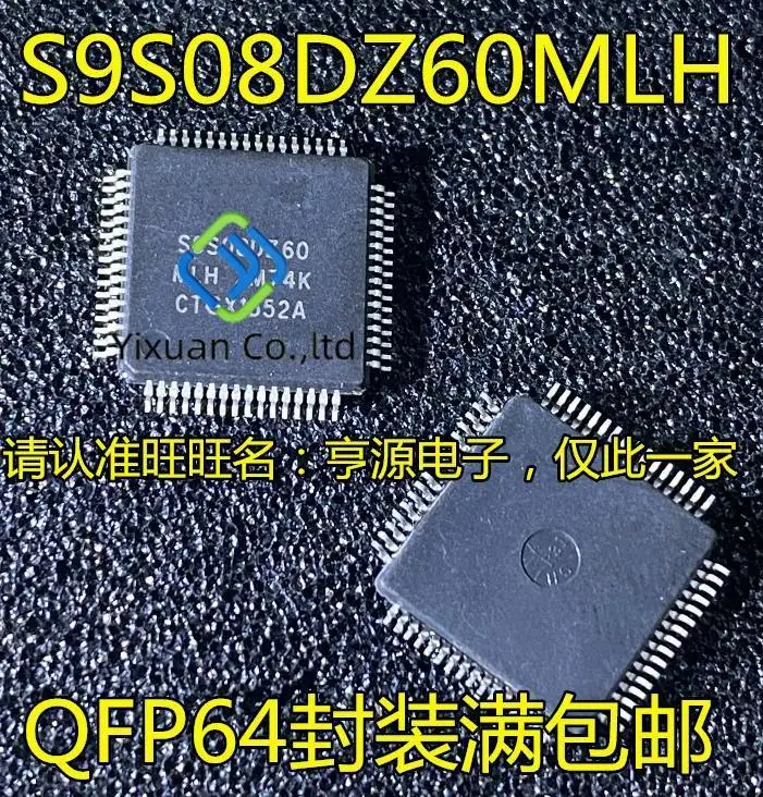 

5 шт. Оригинальный Новый MC9S08DZ60MLH S9S08DZ60MLH MC9S08AC60CFUE QFP64