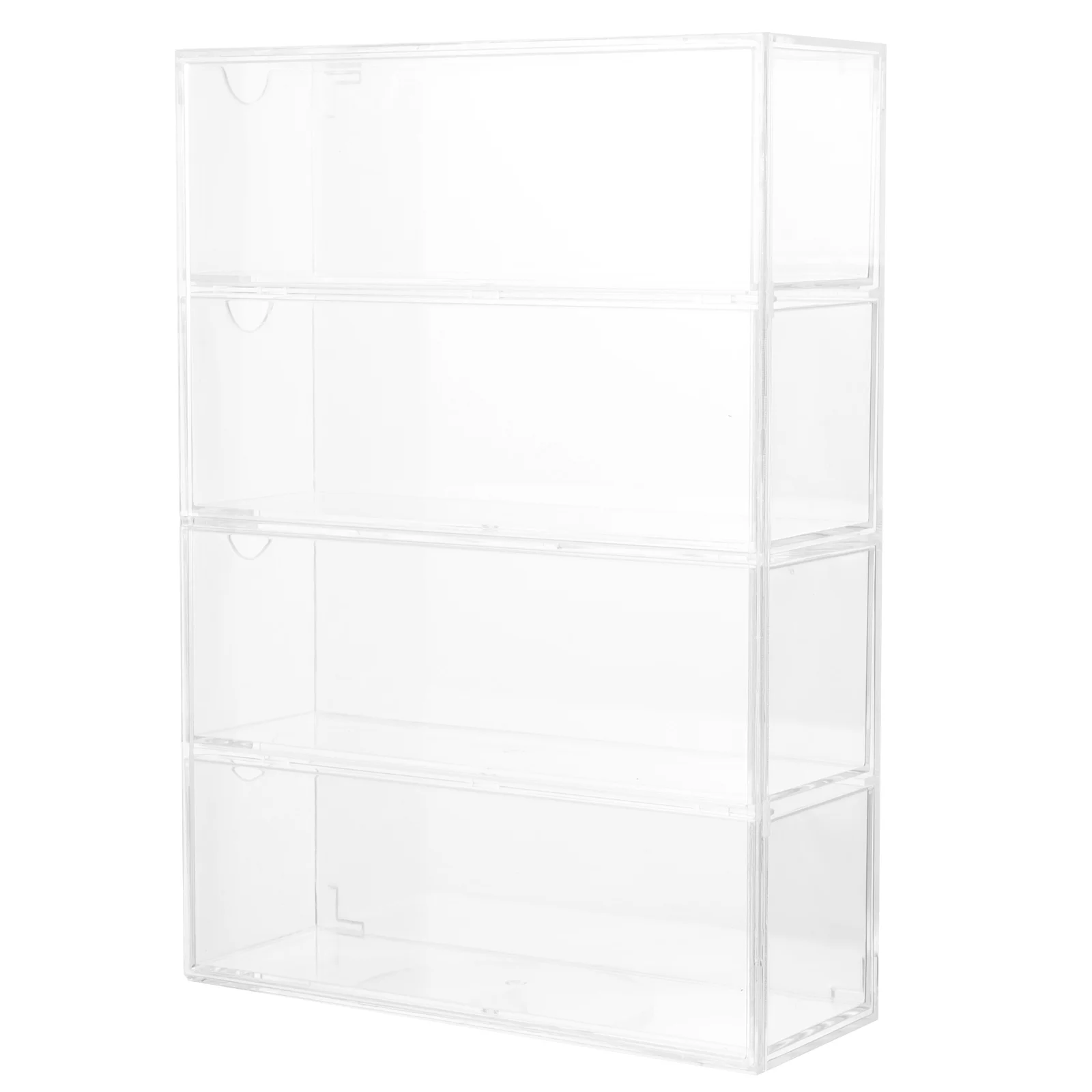 

Glasses Storage Box Sunglasses Display Holder Eyeglass Organizer Multiple Plastic Drawers Stand Acrylic Case Stackable Clear