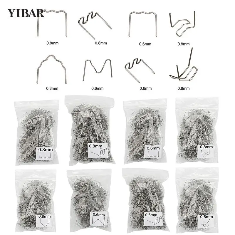 

100 шт., стандартные волнистые скобы для ремонта автомобильного пластика