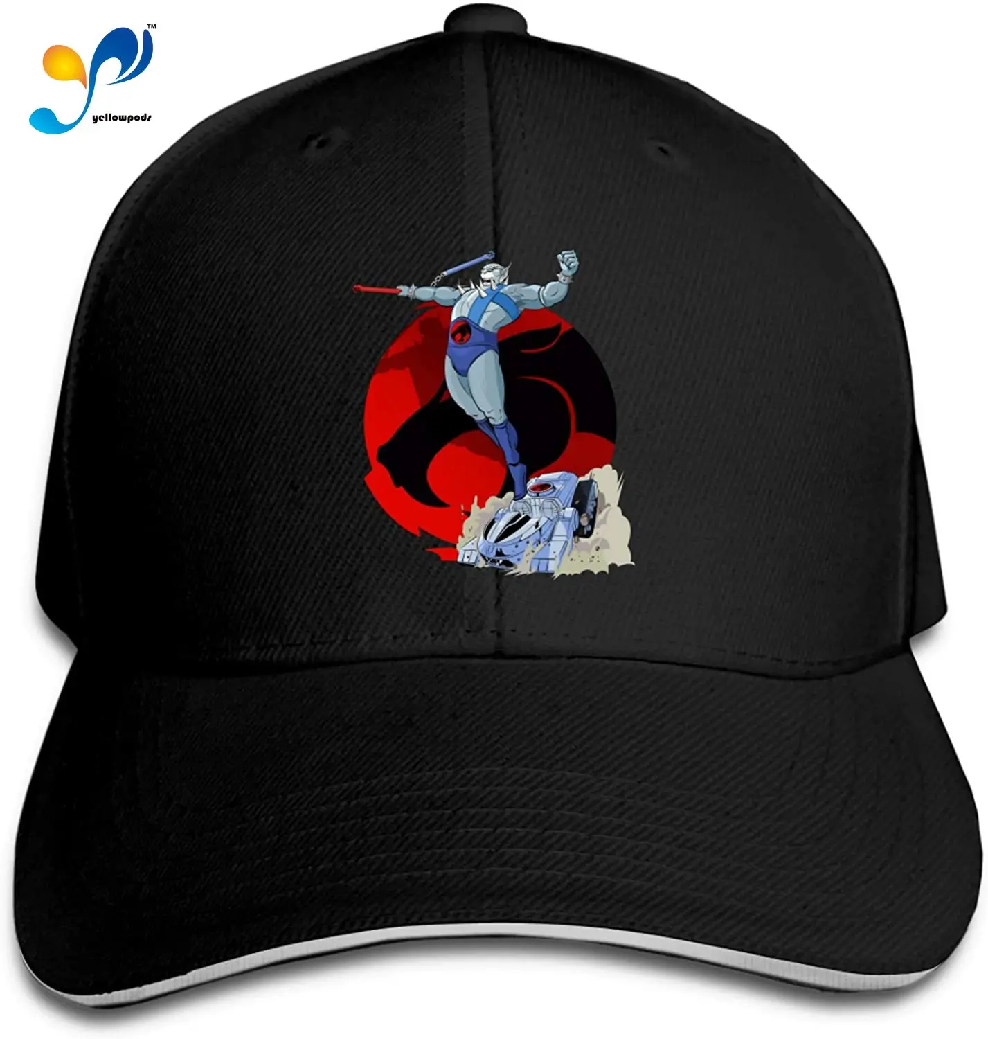 

Thunder-Cats Unisex Sandwich Baseball Cap Adjustable Snapback Hat Casquette