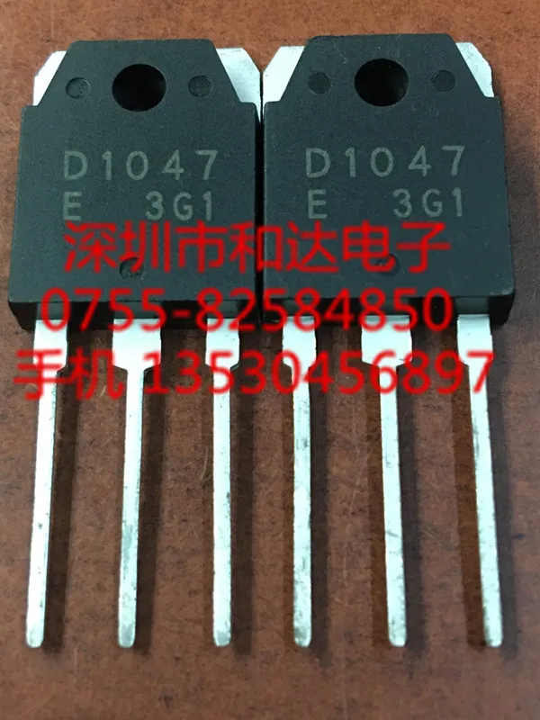 

5PCS-10PCS 2SD1047 TO-3P ON STOCK NEW AND ORIGINAL