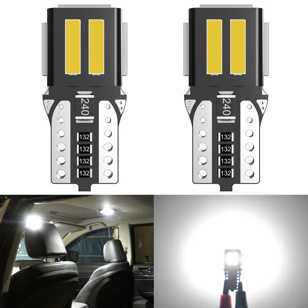 

2 шт., светодиодные габаритные огни W5W T10 для Opel Astra j h g gtc Vectra c h Corsa d e