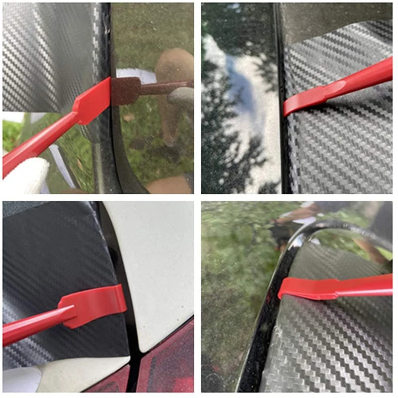 

7Pcs Car Tools Car Sticker Film Scraper Kit Auto Felt Squeegee Scraper Set Knife