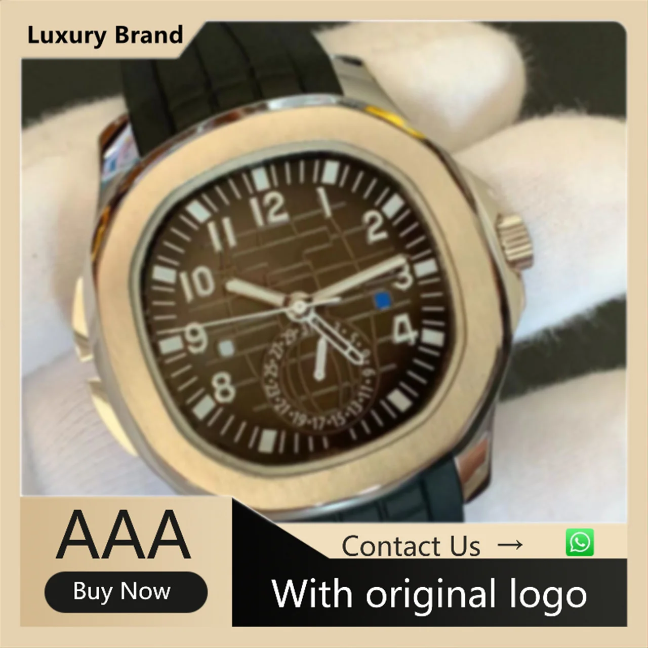 

AIOSC Men's Watch 904l Stainless Steel Automatic Mechanical High Quality Waterproof aaa watch 42mm-PH