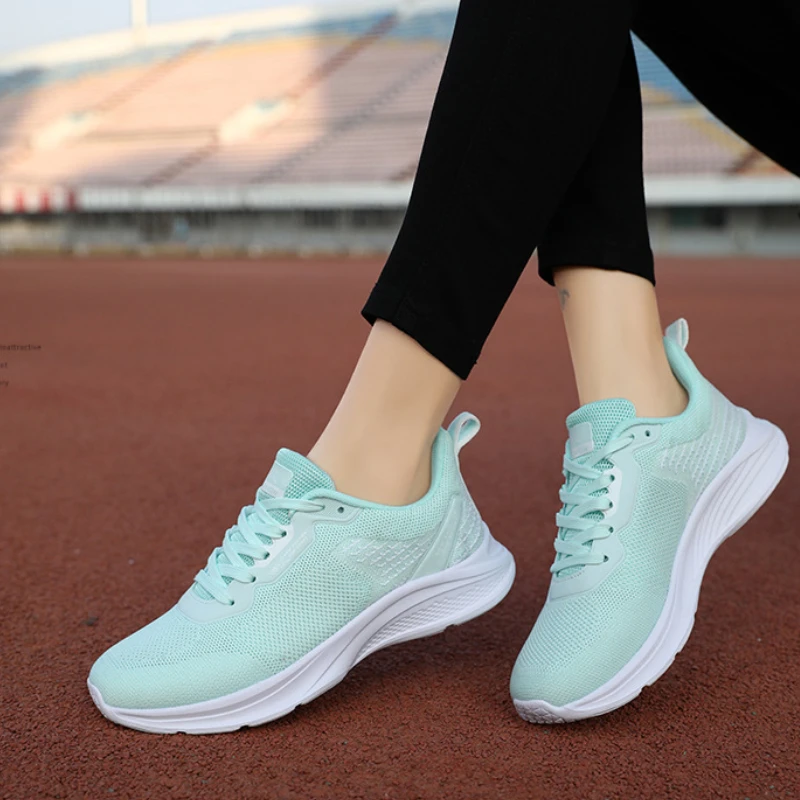 

кеды женские кроссовки на платформе обувь женская летняя туфли на платформе обувь для Новинка, женская спортивная обувь, дышащая сетчатая Повседневная легкая амортизирующая обувь для бега, спортивная обувь для женщин