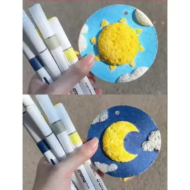 Фото 10/100 шт. 3D рисунок волшебный холст губка дети DIY дети бумага для рисования 3D художественная бумага для рисования для детей DIY живопись №4
