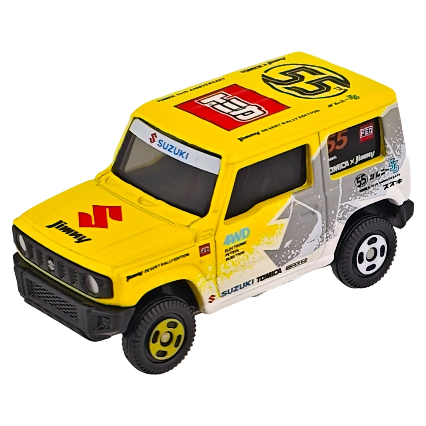 В наличии Оригинальный коллекционный литой внедорожник Takara Tomy Tomica Suzuki Jimny 223153 к 55-летию компании с амортизаторами (art.: 3920dc7f7ea28) - 3920dc7f7ea28