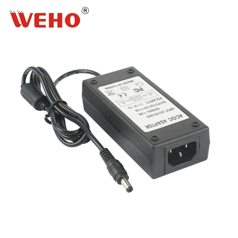 

Desktop Adapter 12V 5A 24V 2.5A AC DC 60W Power Adapter 110-240V To 12V 24V Power Adapter Adjustable For LED Light Strip
