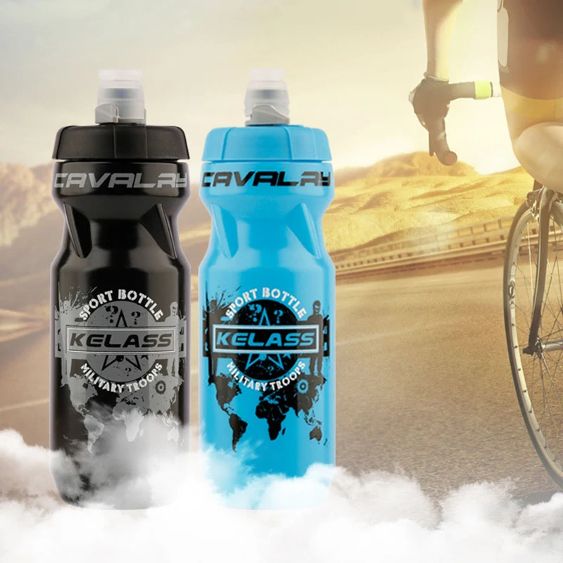 Портативная пластиковая бутылка для воды горный велосипед спортивный кувшин