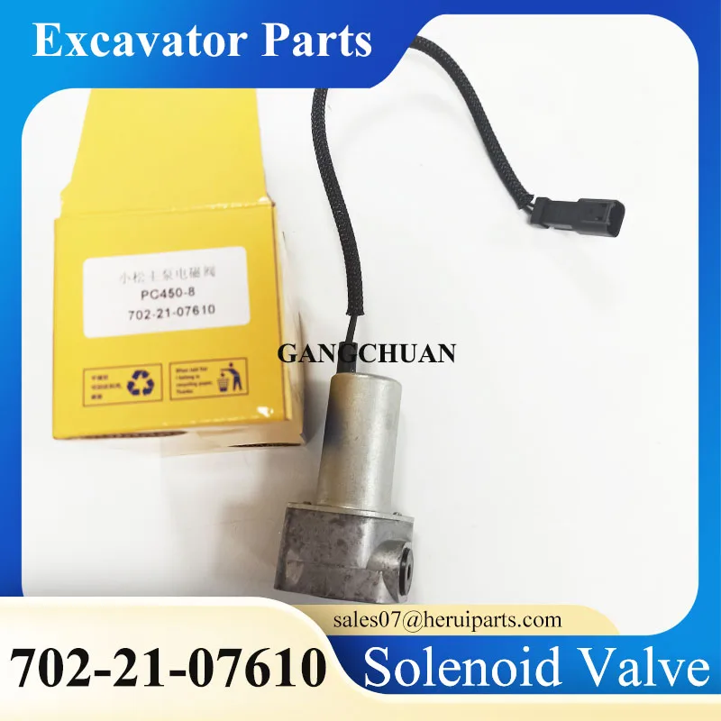 702-21-07610 7022107610 электромагнитный клапан для детали экскаватора