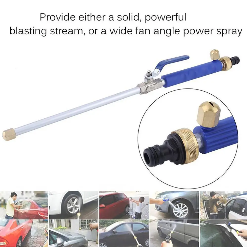 

High Pressure Power Washer Gun Spay Hose Garden Car Washing Cleaning Water Nozzle Spray Distance 15 Meters