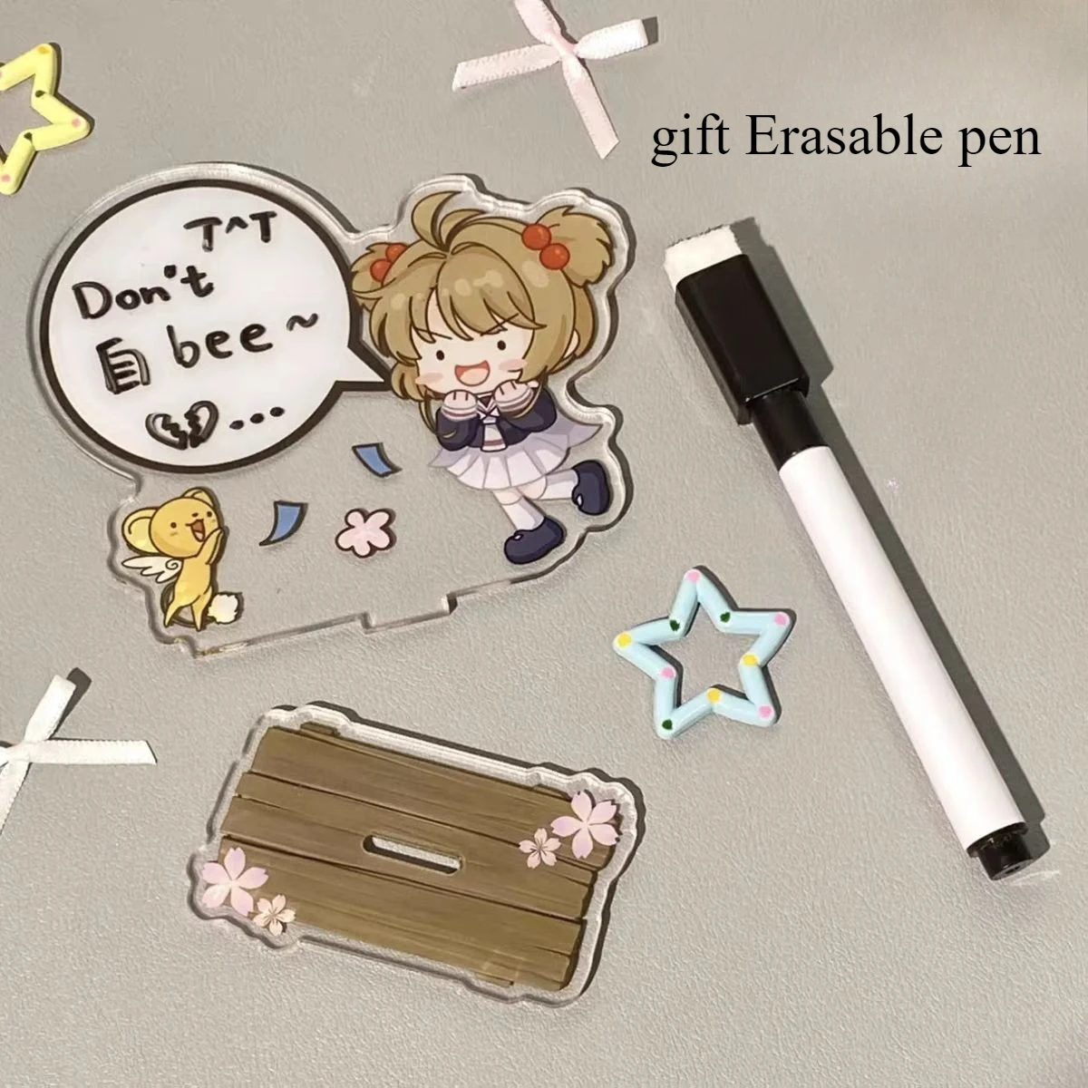 KINOMOTO SAKURA акриловая фигурка-подставка Cardcaptor Sakura аниме периферийные устройства