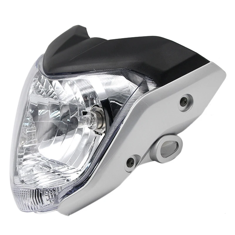 Motorcycle Headlight Head Light With Bulb Bracket Assembly Lamp For Yamaha Fz16 Ys150 Fzer150