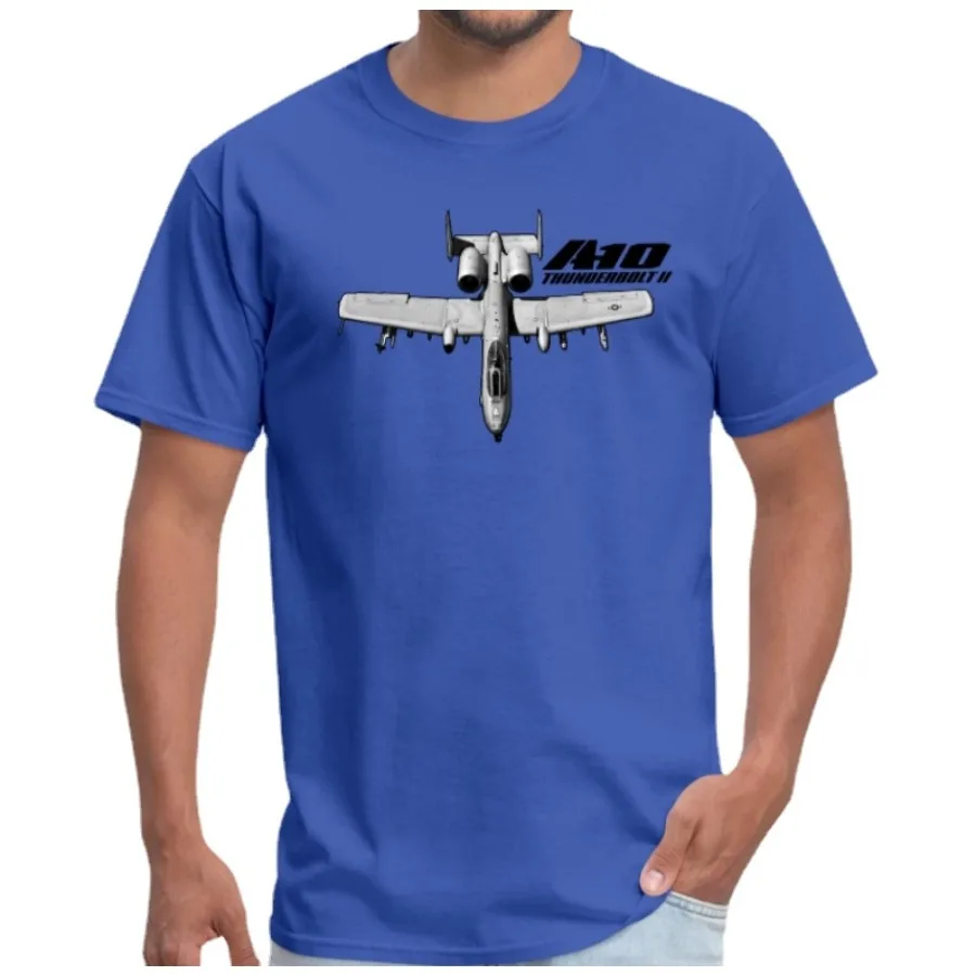 

US Air Force Jet Aircraft A-10 Thunderbolt Attack Aircraft T-Shirt. Summer Cotton Short Sleeve O-Neck Mens T Shirt New S-3XL