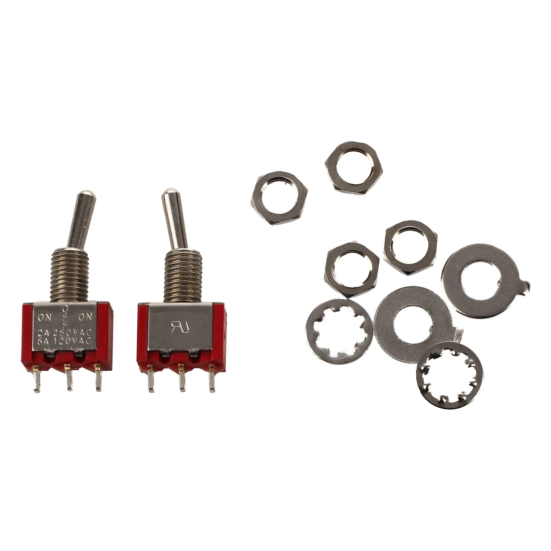 ABLG 2 шт. AC 120 В5 А 250 В2 А ВКЛ ВЫКЛ ВКЛ SPDT тумблеры (art.: 3920cffc2d8f2) - 3920cffc2d8f2