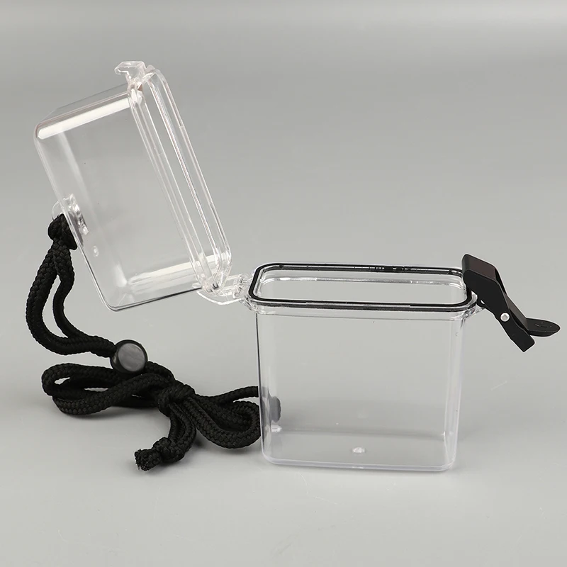 Маленькая карточка герметичная коробка для хранения карман денег