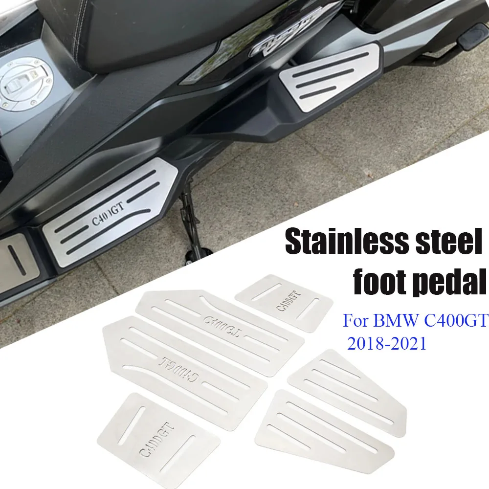 Для BMW C400GT C 400 GT 2018-2021 новые аксессуары для педали мотоцикла из нержавеющей стали