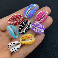 natural shell color conch pendant 14 20mm cute speckled charm fashion jewelry making diy necklace earrings bracelet accessories