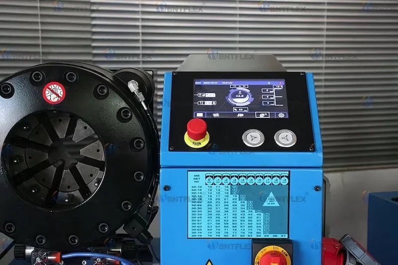 12V SP52 мобильный фургон гидравлический пресс для обжима шлангов высокого давления
