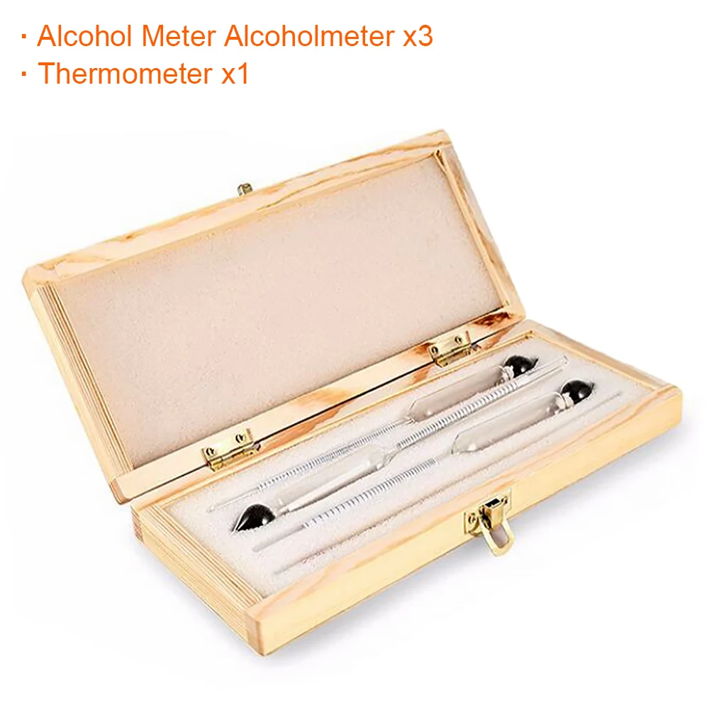 

Комплект спиртометров JimMejo 4 шт.