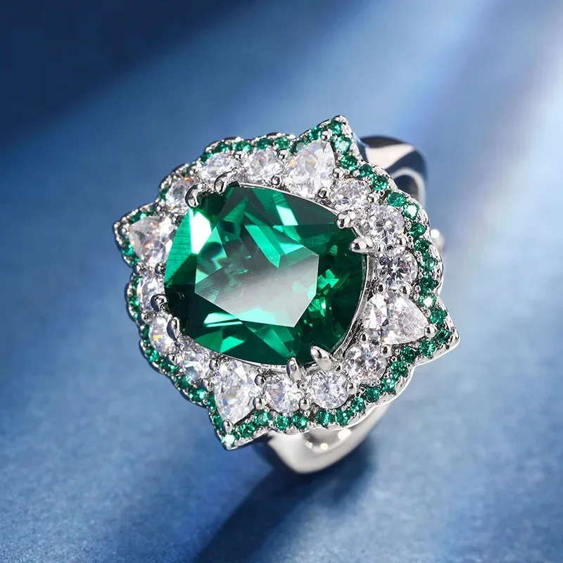 SRJewelry медное дно позолоченное модное моделирование красочное сокровище корунд