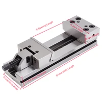 gt175c precision modular vise for cnc milling machine 175400