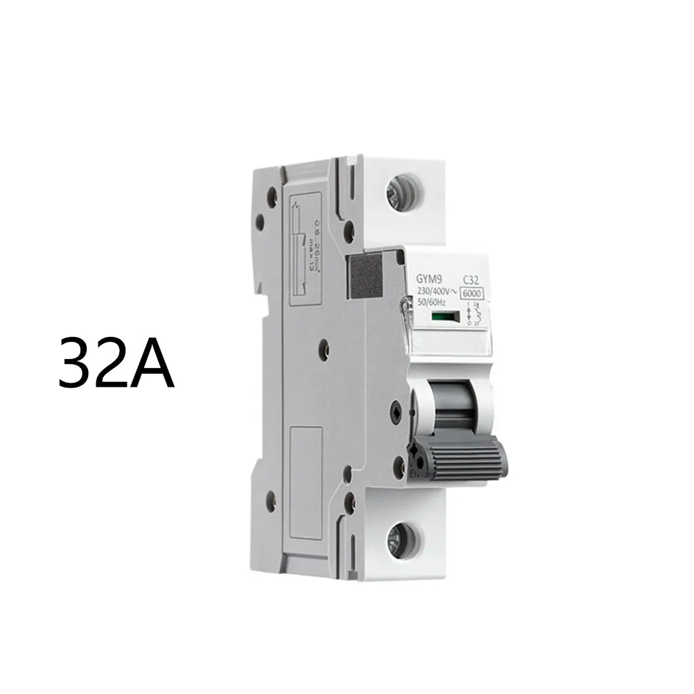 

1PC AC MCB 6kA Circuit Breaker 1P Air ON/OFF Switch 10/16/25/32/40/50/63Amp Safety Switch Mini Circuit Breaker