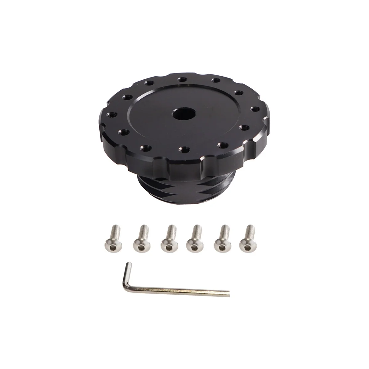 

New Car Modified Game Racing Black Steering Wheel Base Connection Adapter for Tuomasta TXT300