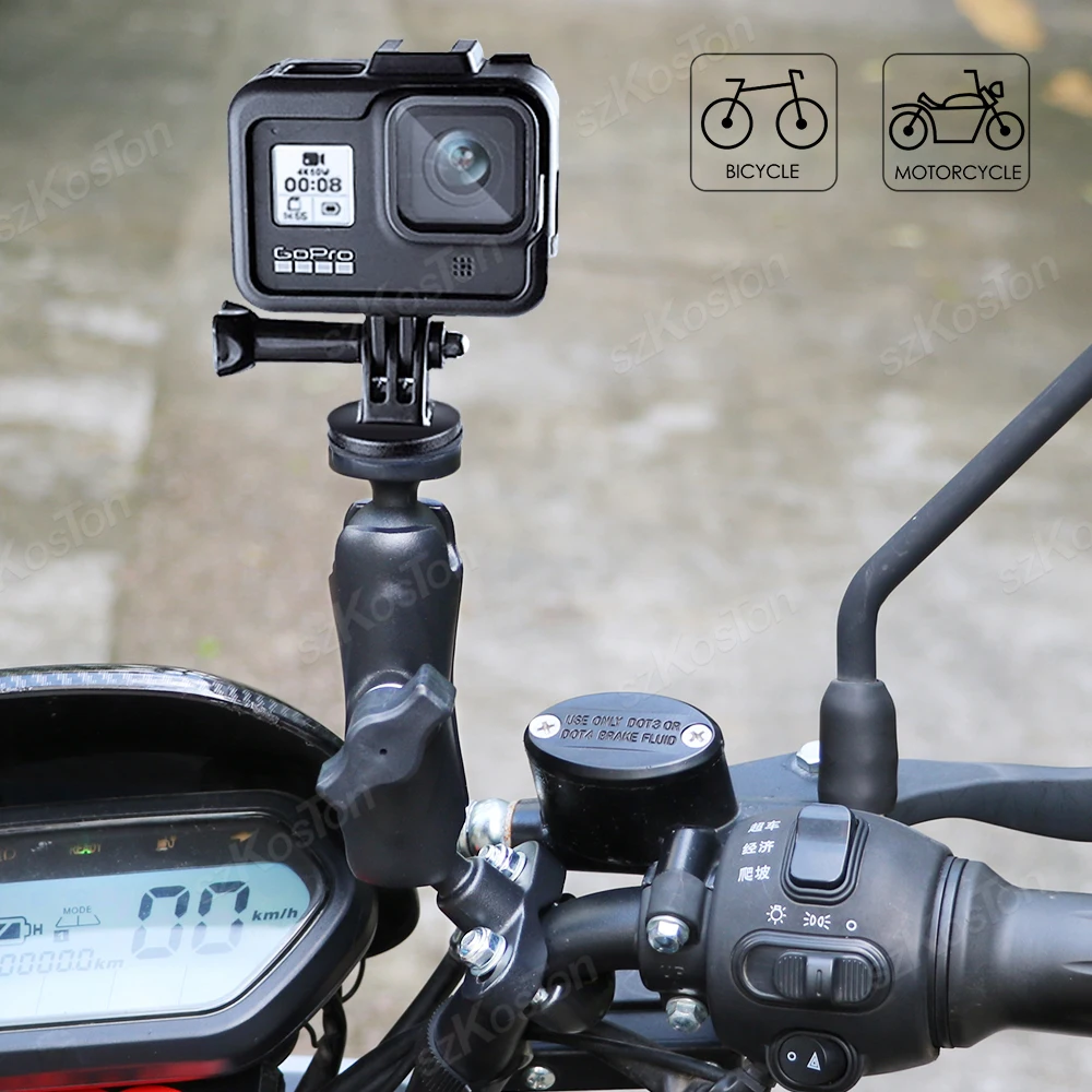 Кронштейн на руль велосипеда для Insta360 X4 GoPro 13 12 11 10 DJI Osmo Action 4