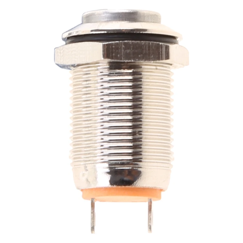 

12mm Waterproof Self-locking Latching Metal Push Button Switch High Flush