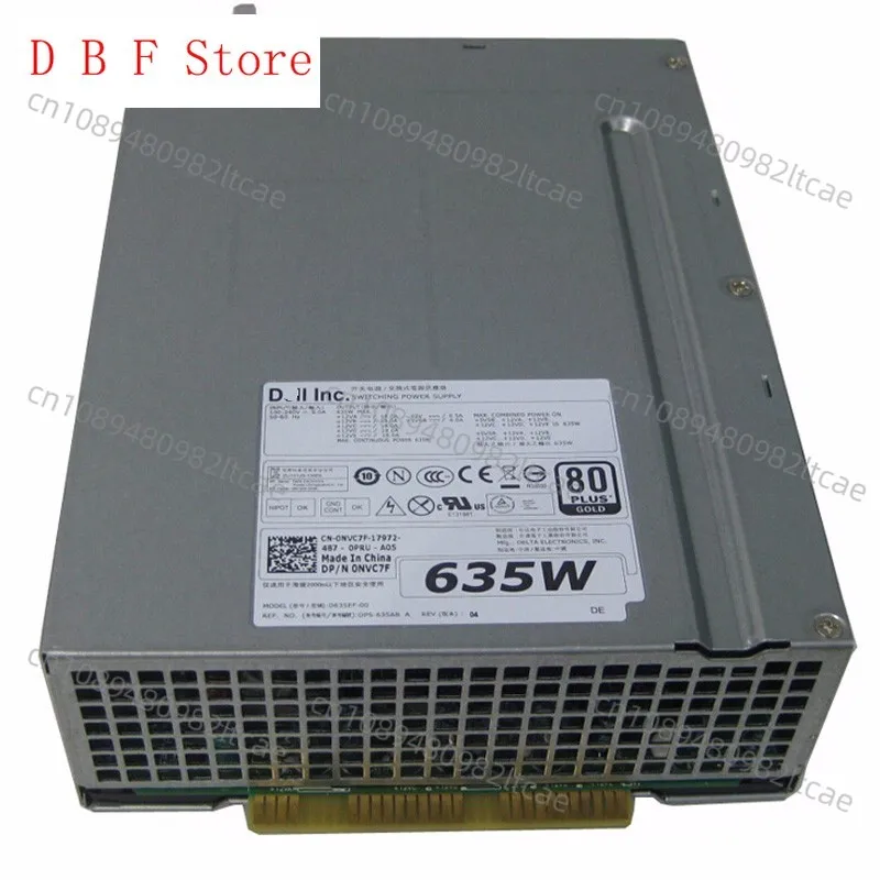Блок питания NVC7F 0NVC7F CN-0NVC7F D635EF-00 635 Вт для Dell Precision T5600 T3600