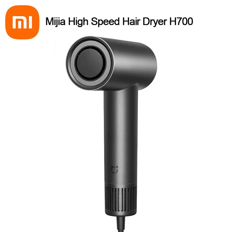 

Xiaomi Mijia H700 High Speed Hair Dryers HD Color Screen Smart Temperature Control Negative Ion Hair Care Electric Hair Dryer