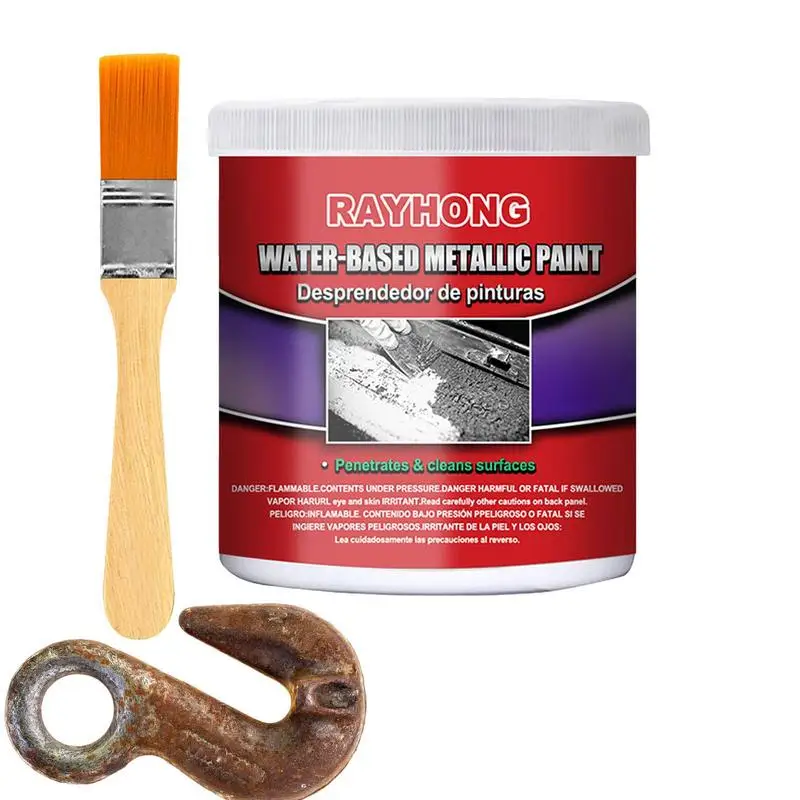 

Rust Cleaner For Metal Auto Anti Rust Primer 100g Metal Rust Remover Anti-Rust Car Paint For Garage Rusty Rebar Truck SUV Rust